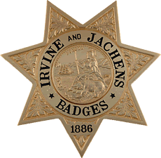 Irvine & Jachens Badge